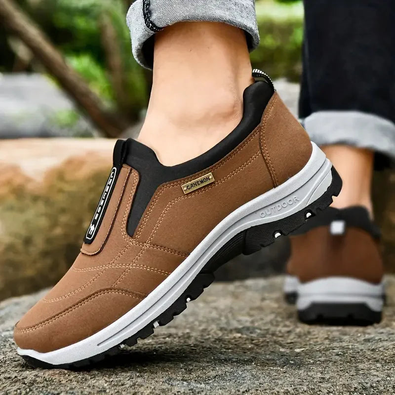 [🔥Authenticity Guaranteed] Men's Comfortable Waterproof Breathable Anti-Sprain Orthopedic Hiking Shoes