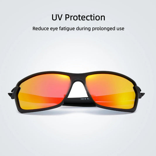 Polarized Fishing Sunglasses – Anti-UV Outdoor Sports Shades with Case