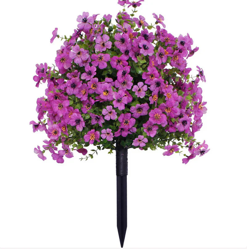 Artificial Flowers for Outdoor Indoor Garden Home Decoration