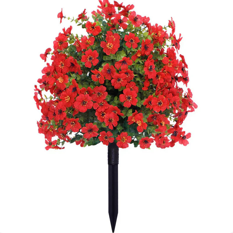 Artificial Flowers for Outdoor Indoor Garden Home Decoration