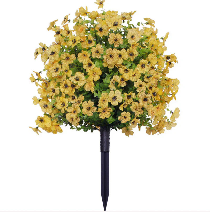 Artificial Flowers for Outdoor Indoor Garden Home Decoration