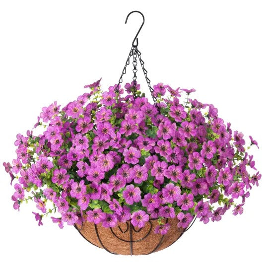 Upgraded High-grade Material 🌱 Rainproof Lifelike Artificial Flowers With UV-Shield Coating